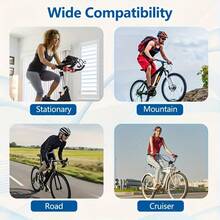 1pc Super Comfortable Bicycle Seat Cushion - Electric Bike Saddle Seat Pad, Bicycle Seat Cover, Silicone Gel Soft Breathable Design, Anti-Slip Bottom, Suitable For Mountain And Road Bikes, Commuting, Mountain Biking, Outdoor Cycling, Black Seat Pad, Easy Installation, Ideal Gift For Cycling Enthusiasts, Soft And Comfortable Bike Seat Cover - Multicolor - View 2