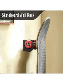 1/2/4 Pares de Suporte de Parede Acrílico para Exposição de Skate, Suporte Flutuante Interno para Armazenamento de Skate, Presente para Entusiastas de Skate - Multicolorido - Visão 4