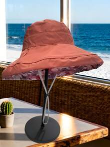 Mũ chống nắng hai mặt họa tiết hoa, mũ vành rộng che nắng, chống tia UV. - nhiều màu - Xem 9