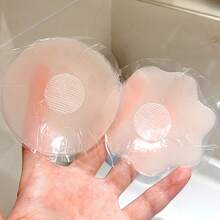 6/12片装硅胶乳贴，隐形胸贴，泳装专用，防止乳头突出和乳晕外露 - 彩色 - 查看 7