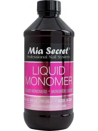 8 Oz / 240ml LIQUID MONOMER PROFESSIONAL ACRYLIC NAIL SYSTEM