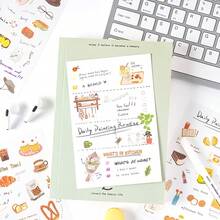 24pcs Romantic Love Letter Theme Stickers, Pre-Cut Transparent PET Material Artistic Romantic Stickers, Suitable For Journals, Diaries, Scrapbooks, DIY Crafts, Love Quotes, Artistic Life Stickers (6pcs/Pack, 4 Packs/Set) - Scrapbook Stickers - View 6