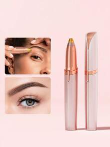 Recortador de cejas actualizado 2026, moldeador de cejas eléctrico de precisión, afeitadora de cejas mini portátil para mujeres y hombres, resistente al agua - Multicolor - Ver 3
