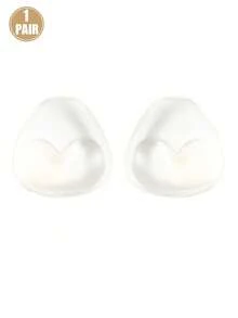 1/2 Pairs Reusable Double-Sided Adhesive Push Up Bra Pads - Sticky Bra Pads With Padding For Dresses, Bikinis - Multicolor - View 12