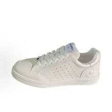 CHANEL Men's Low-Top Calfskin Sneakers, White. - trắng - Xem 15