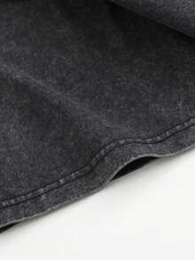 Men's Printed Vintage Washed Vest, Loose Fit, Casual Street Style, A Must-Have Item For Street Wear And The Gym. - Nhiều màu - Xem 3