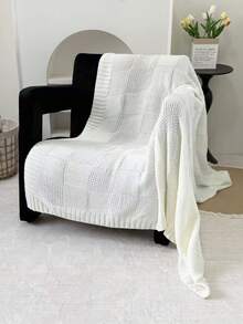 White Knitted Squares