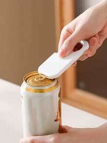 1/2pcs Magnetic 3-In-1 Bottle Opener, Can Opener, Pull Tab Opener For Home Use On Beer, Beverage Cans And Jars - Multicolor - View 5