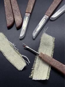 1pc/5pcs Bottle Shaped Seam Ripper, No Logo Version - Sewing & Knitting Unpicker, Cutting Tool, Cross Stitch, DIY Trimming Tool, Household Sewing Supplies - Cola-shaped Grommets (no Logo Version) - View 6