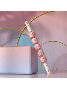 EVA Foam Roller And Handheld Massage Ball - Muscle Relaxation Yoga Kit, Hollow Design, Fitness Roller Set, Foam Roller Yoga Column, Fitness Roller, Yoga Roller, Massage Equipment, Fitness Massage Roller, Hollow EVA Spike Massage Stick, Foam Roller Fitness, Yoga Fascia Massage Tool - A - View 11