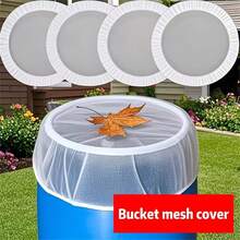 Tấm lưới polyester bền chắc 60cm/80cm, lưới chống muỗi và lá cây cho thùng chứa nước mưa ngoài trời - Màu trắng, phù hợp với các loại thùng chứa nước mưa tiêu chuẩn, thiết kế tiện dụng, che phủ hiệu quả. - Xem 2