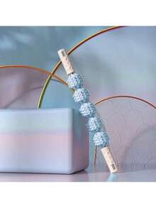 EVA Foam Roller And Handheld Massage Ball - Muscle Relaxation Yoga Kit, Hollow Design, Fitness Roller Set, Foam Roller Yoga Column, Fitness Roller, Yoga Roller, Massage Equipment, Fitness Massage Roller, Hollow EVA Spike Massage Stick, Foam Roller Fitness, Yoga Fascia Massage Tool - A - View 19