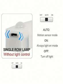 1pc USB Rechargeable LED Sensor Light, Cabinet Wardrobe Light, Wireless LED Night Light, Staircase Background Light, Rechargeable, Suitable For Room, Kitchen, Kitchen Accessories, Wardrobe, Staircase, Corridor And Cabinet, Kitchen Decor, Bedroom Decor - Charging Model - View 7