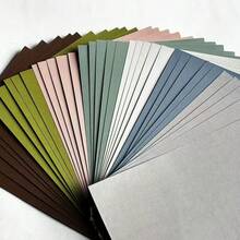 35 Stücke gedämpfte Farbkartons/A4 Größe-8,27*11,69 Zoll/Geeignet für DIY Basteleien, Scrapbooking, Geschenkverpackung, Partydekorationen, unverzichtbar für Bastelhobbyisten - 35 A4-Blätter im Morandi-Farbschema - Übersicht 3