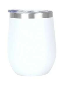 Stainless Steel Vacuum Insulated Wine Glass, 12oz Travel Tumbler With Lid, Keep Cold & Hot, For Wine, Coffee, Cocktail, Back To School Essential - Multicolor - View 9