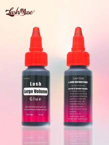 30ml/Pc Lash Glue, Cluster Eyelash Glue, Black Sensitive Lash Glue, Fast Drying, Waterproof & Long-Lasting, Strong Hold DIY Lash Extension Glue For Individual Lashes Suitable For Various False Eyelashes Waterproof And Long-Lasting, Eyelash Glue - Red - View 7