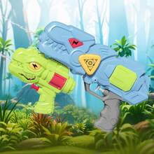 Dinosaur Parent-Child Water Gun Set - Adorable Tyrannosaurus Rex Shaped Water Guns, Suitable For Summer Outdoor Pool, Beach Water Fights, Interactive 2 Pieces Water Gun Set, Ideal Gift For Kids, Family And Friends Gatherings - Multicolor - View 11