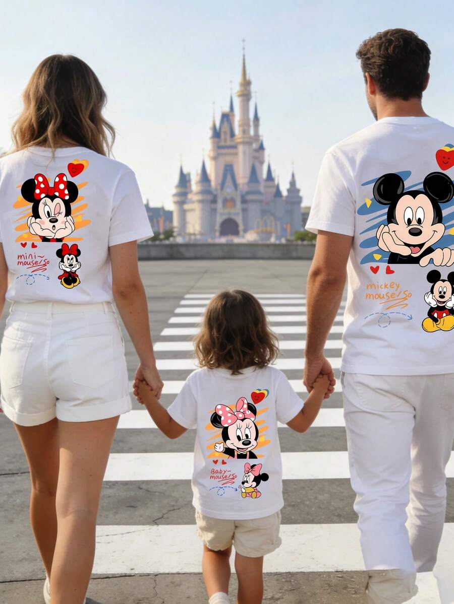 Disney Family Vacation Tees | Magical Matching Shirts - 白色 - 查看 1