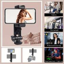 Mini Tripod | Desktop Phone Stand, With 1/4-Inch Screw, Suitable For Compact Cameras, Digital SLR Cameras, Phones, Smooth - View 6