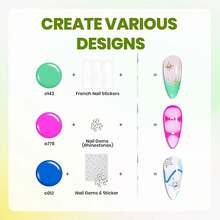 Beetles Gel Nail Polish Kit With U V Light - 80Pcs Color Enchantment 55 Colors Gel Polish Starter Kit - 32 Colors Emotional Spectrum PRO - View 6