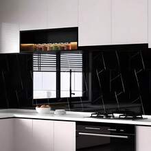 10x Marble Tiles Sticker Self-Adhesive Stick On Kitchen Home Wall Bathroom Decor - A - View 6