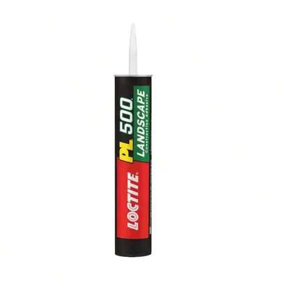 PL 500 Landscape Block 28 Oz. Solvent Construction Adhesive Tan Cartridge (Each)