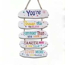 Atmosphera-Inspired Minimalist Wooden Wall Hangings In Various Simple Styles - 1PC - View 9