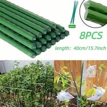 12支装涂层果蔬支撑杆，适用于蔬菜、水果、藤蔓、花卉的攀爬和固定，可用于搭建攀爬架、户外园艺攀爬架和植物架 - A - 查看 8