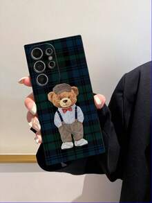 1 chiếc ốp lưng điện thoại bằng silicon mềm TPU màu đen họa tiết gấu trúc, chống rơi vỡ, bảo vệ toàn diện, tương thích với Apple 17/16e/15/14/13/12/11/7/8/XR/XS/Plus/Pro/Pro Max/Mini/Air, Galaxy A51 4G/A52/A52s 5G, Galaxy S23 Ultra, Galaxy A13 4G/A12, Galaxy S22 Ultra, A98, Galaxy A56/A04E/A05S/A34, Galaxy S25 Ultra 5G, Note 13, Galaxy A14/A32 4G Series, phiên bản quốc tế, không phải phiên bản nội địa. - Nhiều màu - Xem 5