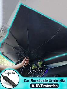 Stay Cool And Protected With 1pc Car Sunshade For Summer - Multicolor - View 2