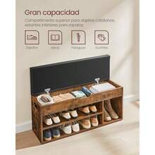 Shoe Racks - Marrn rstico - Görünüm 5
