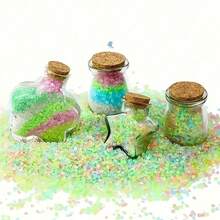3000pcs/Bag Glow-In-The-Dark Garden Sand, Micro Fairy Decor, Aquarium Artificial Luminous Stones, Potted Plant Decorative Stones, Potted Plants, Succulents, DIY Decor - A - View 4