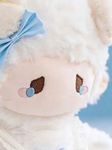 25厘米可爱卡通毛绒娃娃连衣裙 - 柔软羊毛毛绒娃娃，舒适睡眠枕，是送给女孩、儿童和青少年的理想可爱礼物。适合卧室装饰、生日礼物、情人节、圣诞节和节日惊喜。 - 彩色 - 查看 3