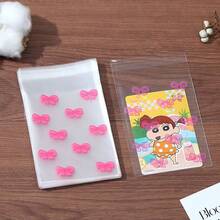 50 chiếc túi quà màu hồng có nơ, túi quà trang trí tiệc, thích hợp cho tiệc mừng em bé, tiệc nơ, sinh nhật, đám cưới, dạ hội, trang trí tiệc mừng em bé, quà tặng tiệc tùng. - Hồng - Xem 5