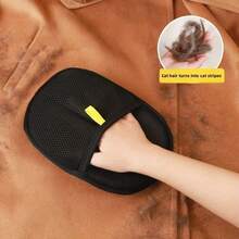 Manual Pet Hair Remover Gloves - Double-Sided Lint Brush, Suitable For Cats, Dogs, Furniture, Clothes - Static Cling Durable Plastic, No Electricity Required, Household Cleaning Tool - Regular Model - View 2