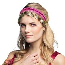 1 chiếc băng đô cài tóc cho trang phục múa bụng bé gái, băng đô đính sequin, vương miện cài tóc, thích hợp cho các bữa tiệc ngày lễ, hộp đêm, trang phục đi biển, phụ kiện phong cách boho cổ điển. - Nhiều màu - Xem 8