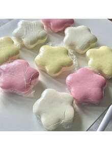 1/3个幸运星软绵绵面包玩具，可爱减压放松玩具，逼真面包仿真，派对用品 - 彩色 - 查看 8