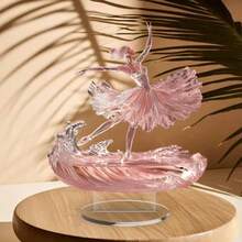 1 Peça Decorativa Acrílica 2D, Escultura Clássica de Bailarina de Cristal, Figura de Dança Elegante, Presente Tátil, Decoração Multiuso para Mesa de Casa/Escritório, Adequado para o Dia dos Namorados, Escultura Plana 2D, Decoração de Escritório, Escultura Elegante, Exposição de Arte, Acrílico de Alta Qualidade, Escultura Plana, Placa Decorativa, Presente de Compras, Decoração de Casa - Multicolorido - Visão 13