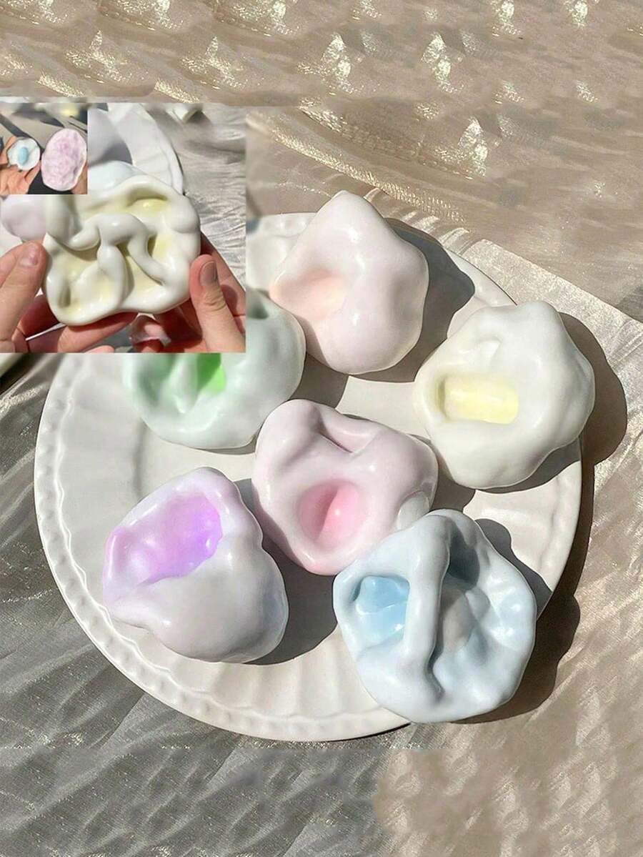 1 Gói 1/2/6 quả bóng giảm căng thẳng siêu vui nhộn, Mochi Squishies mềm mại và bông xốp, Dụng cụ tự tạo hình Mochi Squishies giảm căng thẳng, Mochi Squishies, Mochi Squishies thủ công, Squishies dễ thương, Bóng giảm căng thẳng Mochi Squishies thủ công mới, Tự làm Mlow Recovery Pressure Resistance - Màu sắc ngẫu nhiên - Xem 1