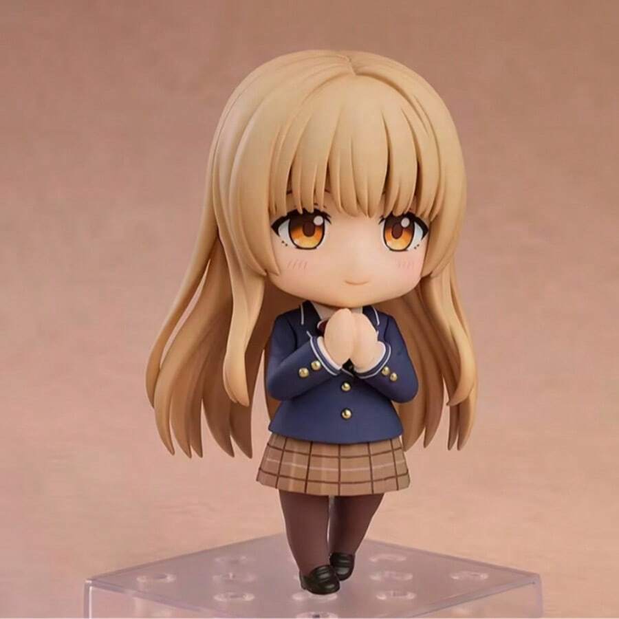 1pc/Set Anime Figure - Shiina Mayu 10cm Cute Posable Figurine With Interchangeable Head And Accessories, Decorative Collectible For Desk, PC Case, Car, Halloween, Christmas, Creative Gift - Multicolor - View 1