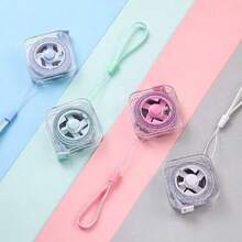 2m/6ft Cute Soft Tape Measure With Portable Retractable Lock Mechanism And Clear CM/Inch Markings, Ideal For Sewing, Household, Waist, Bust And Height Measurement, Durable And Easy To Store - Multicolor - View 6