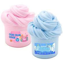 1/5件装 70毫升 香味彩色黄油史莱姆套装，适合儿童，可爱不粘手，是男孩女孩理想的圣诞礼物和派对礼品。 - 彩色 - 查看 20