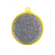 24/12/6/1pc Kitchen Cleaning Sponges And Scrubbers - , Washable Yellow Polyester Dishcloths With Textured Surface, Suitable For Sinks, Stoves, Cookware, Etc. - Multifunctional Cleaning Tools For Bedrooms, Kitchen - Yellow - View 9