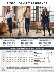 Women's Butt Lifting Jeans, High Elastic Tummy Control Skinny Long Pants, Fashion Elegant Casual Trousers Suitable For Date, Commuting, Shopping Spring - Dark Blue - View 8