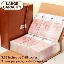 CENS 2026 New Arrival Password Lock Piggy Bank, Thick & Luxurious Large Capacity Cash Coin Saving Box - Savings Book - View 1