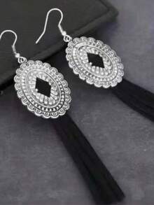 复古波西米亚流苏耳环，欧美个性化西部风格耳环 - 蝴蝶型 - 查看 6