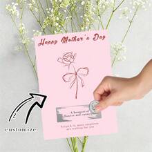 Customized Cards, Customized Greeting Cards, Customized Event Cards, Customized Mother's Day Cards, Customized Scratch Cards, Customized Gift Cards, Customized Surprise Cards, Scratch-Off Film, Parties, Festivals, Gatherings, Restaurants, Weddings - Scratch Card 10x14cm - View 1