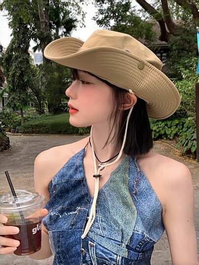 1PC Bucket Hat, Climbing Hat, Essential For Travel, Multiple Ways Of Use, Fashionable And Versatile, Gift For Girlfriend, Gift For Friends, Women's Accessories, Interesting Gift, Personalized Gift, Thoughtful Gift, Gift For Women. Must-Have For Going Out, Fashionable And Versatile, Men's Accessories, Gifts For Men, Gifts For Friends, Gifts For Boyfriends, Interesting Gifts, Personalized Gifts