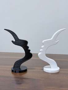 2pcs Unique Curved Eyeglasses Stand - Practical Minimalist Black Design, Plastic Material, Suitable For Living Room, Bedroom, Office, Or As A Gift For Family And Friends, Enhances Desk Or Nightstand Decor, Home Decor Accessory, Minimalist Design, Holiday Gift, Valentine's Day Gift, New Year Gift (1/2pcs Available) - 彩色 - 查看 7