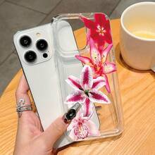 1 chiếc ốp lưng điện thoại trong suốt, in UV, rỗng, họa tiết hoa, tương thích với iPhone 17/17 Pro/17 Pro Max/AIR/7/8/7 Plus/8 Plus/X/XS/XR/XS Max/11/11 Pro/11 Pro Max/12/12 Mini/12 Pro/12 Pro Max/13/13 Mini/13 Pro/13 Pro Max/14/14 Pro/14 Pro Max/14 Plus/15/15 Pro/15 Plus/15 Pro Max/16/16 Pro/16 Plus/16 Pro Max, ốp lưng mềm in hoa. - Nhiều màu - Xem 1